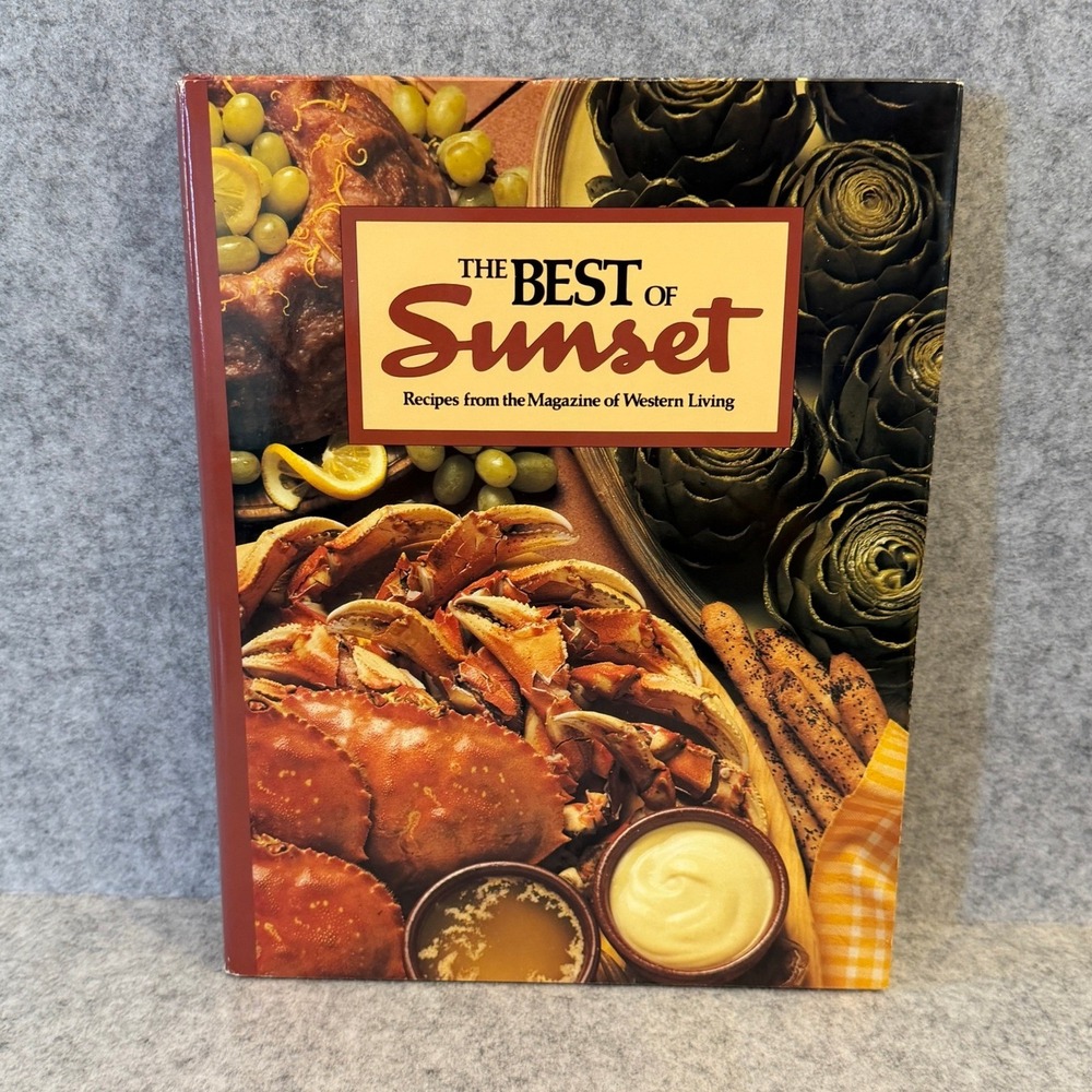 The Best of Sunset Cookbook 1987 - Hardcover